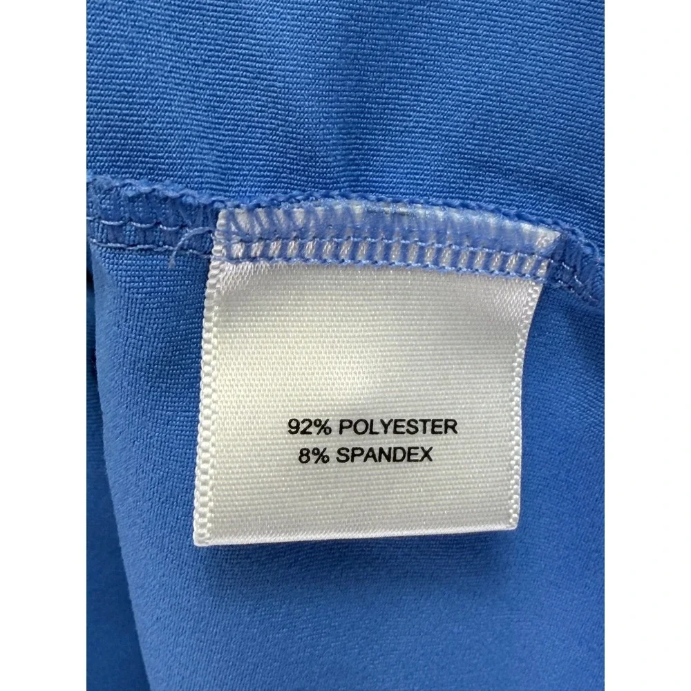 Peter Millar‎ Summer Comfort /New Canaan CC Loge Blue Golf Polo Men's Large (i9)